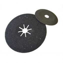 Fiber abrasive disc
